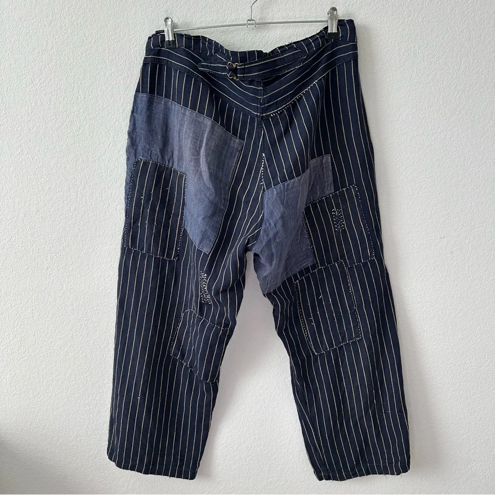 MAGNOLIA PEARL Lilou Distressed
Patchwork Pants One Size - Picture 12 of 15